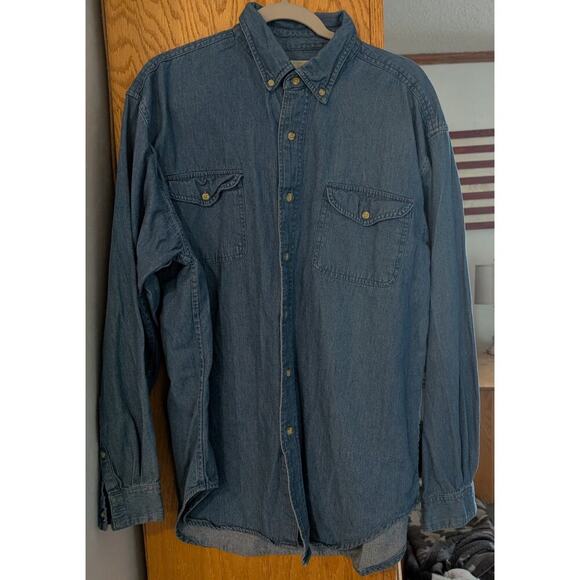 🍀Mens Large Greatland Button Down Shirt - Picture 1 of 4